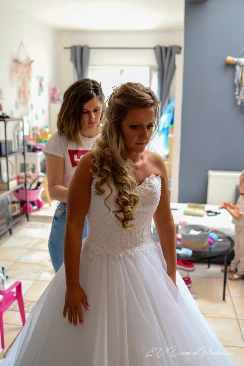 Image représentant le reportage photo d'un mariage à Comines