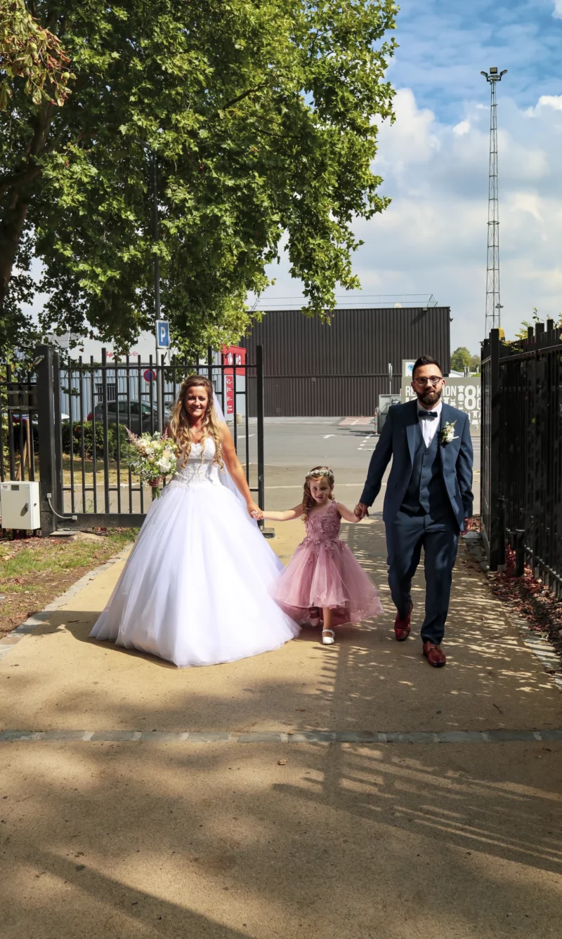 Image représentant le reportage photo d'un mariage à Comines