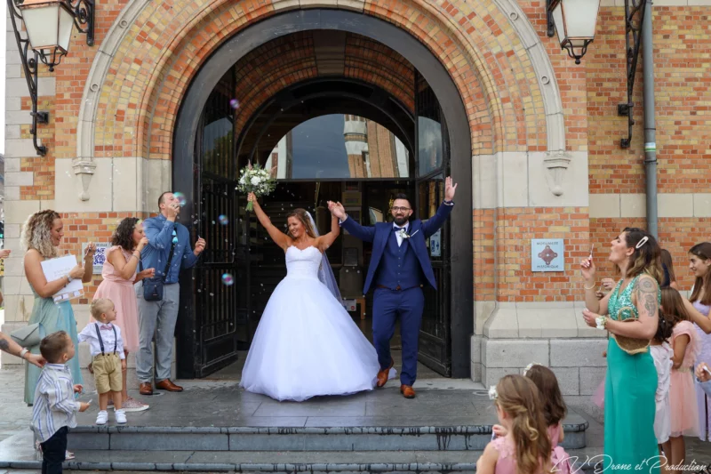 Image représentant le reportage photo d'un mariage à Comines