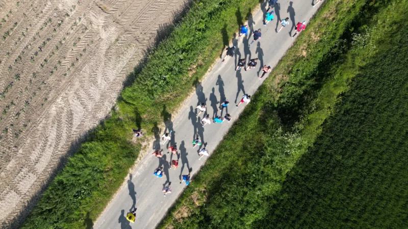 Image représentant une prise de vue aérienne en drone