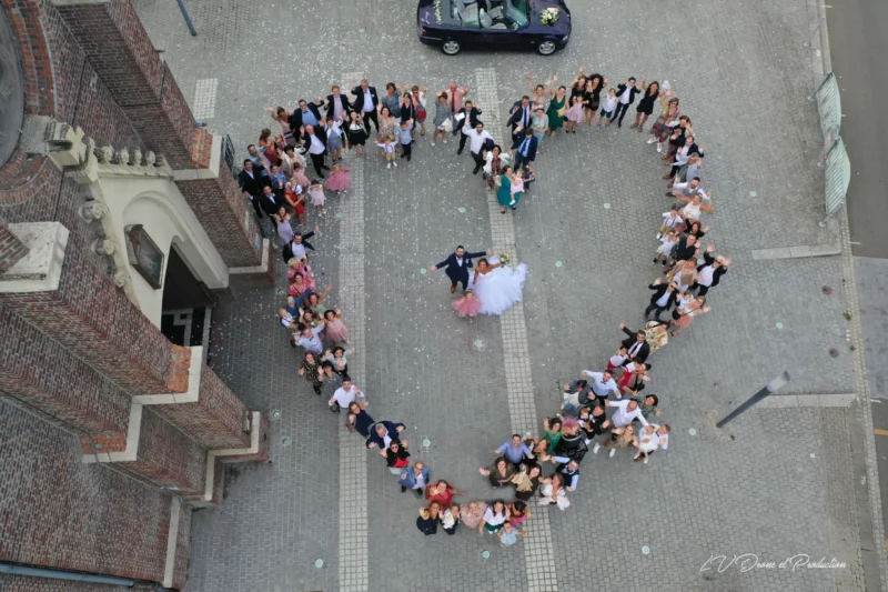 Image représentant le reportage photo d'un mariage à Comines