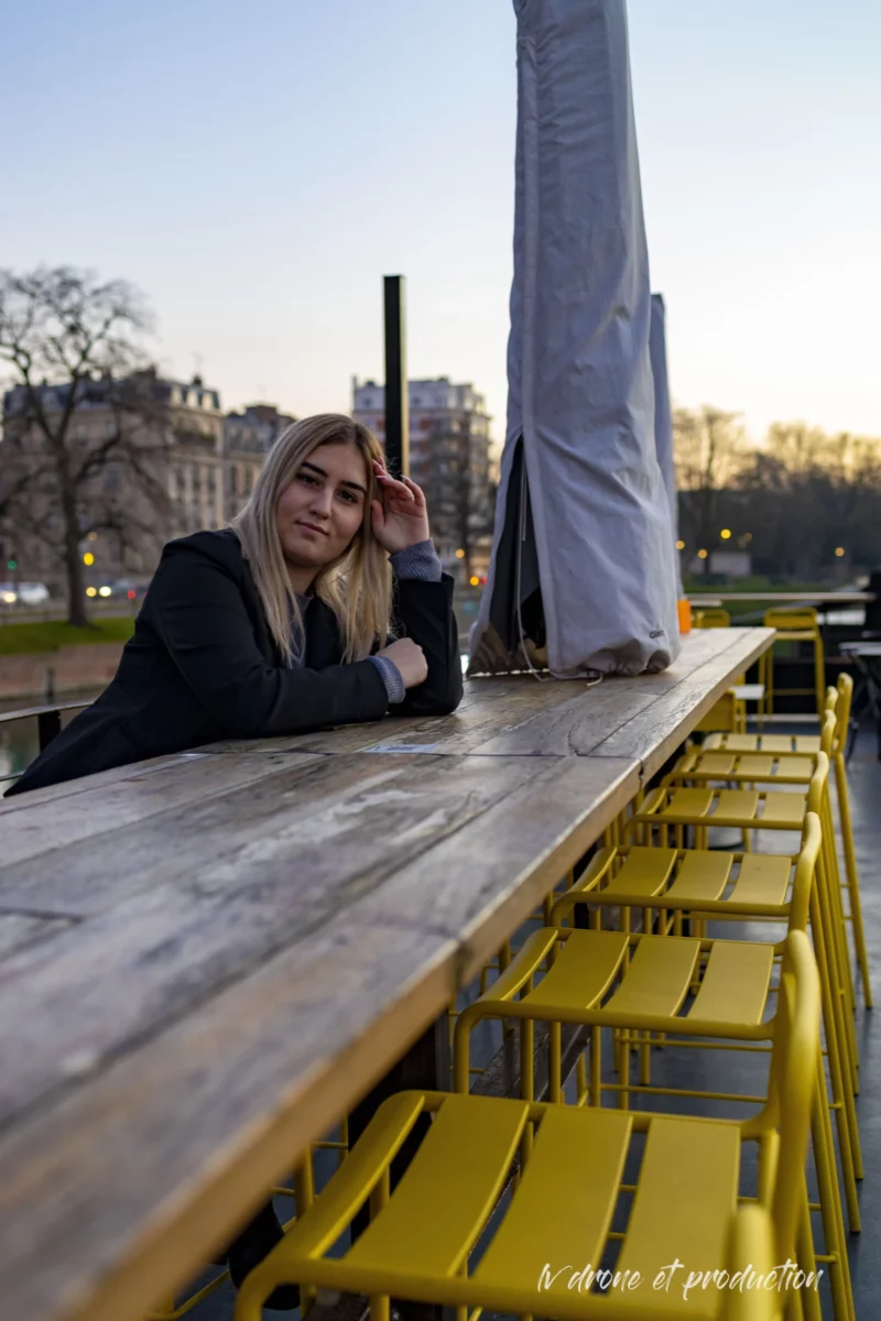 Image représentant le portrait de Cassandre pris par un photographe professionnel sur Lille